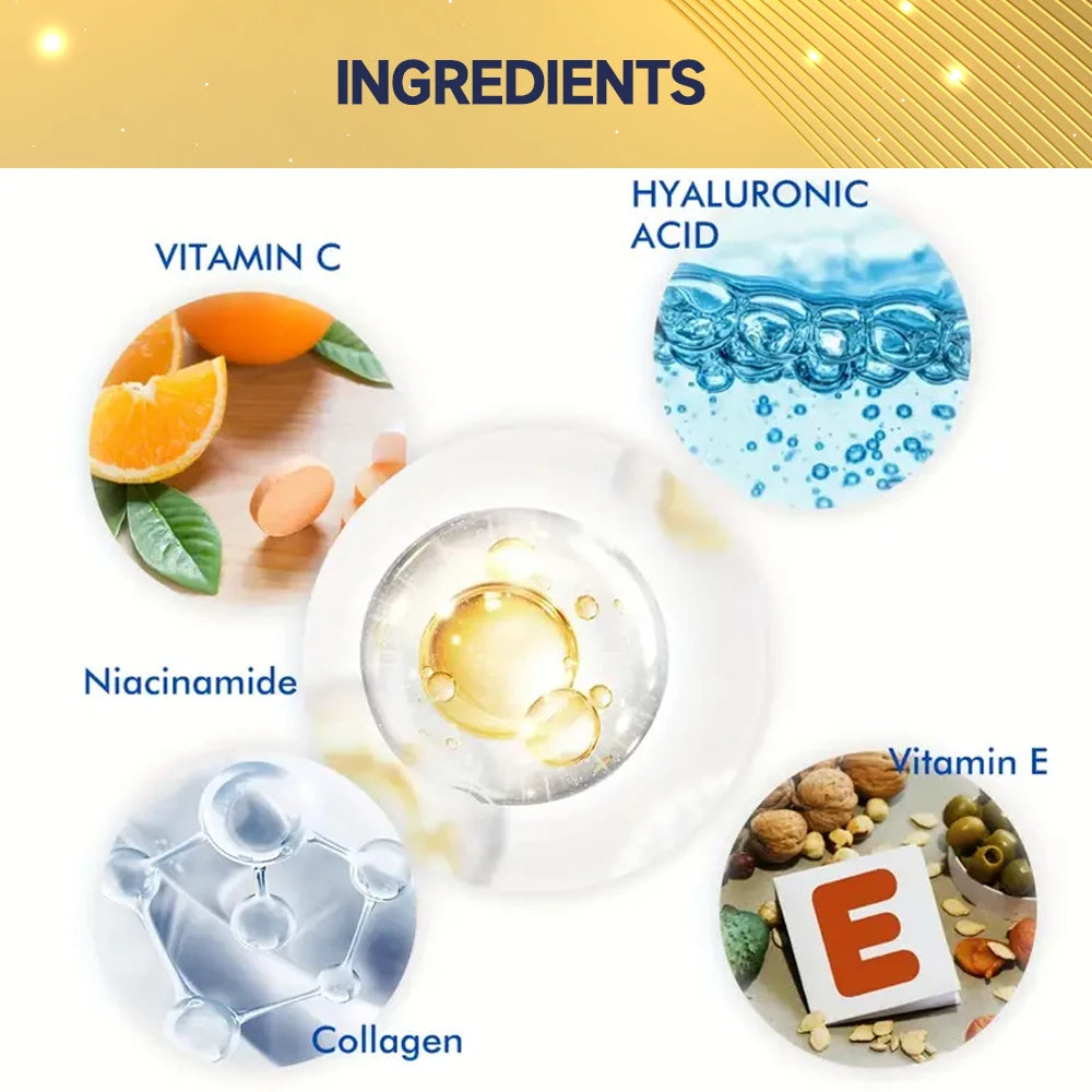 Retinol Facial moisturizing essence rich in collagen firming skin Reduces Wrinkles & Fine Lines Anti-Aging Face Skin Care 2025 Quake