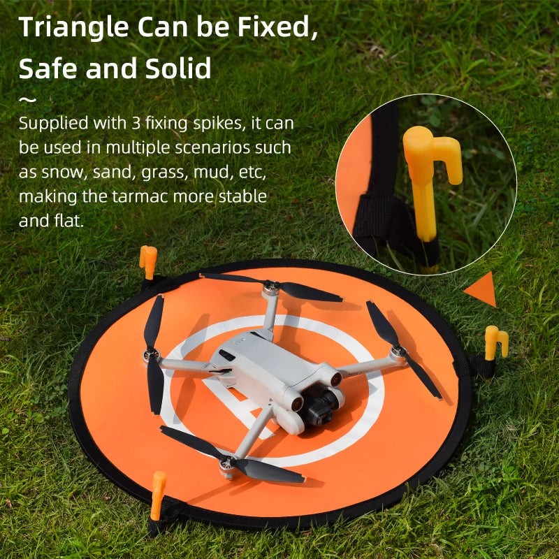 Drone Landing Pads Foldable Universal Drone Mat Quadcopters Accessories for DJI Mavic 3 MINI4PRO/Avata2/ DJI Air 3S/NEO Quake