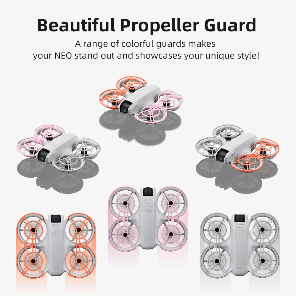 2pcs Propeller Guard For DJI Neo Quick Release Propeller Protective Ring Anti-collision Ring Protection Bracket Accessories Quake
