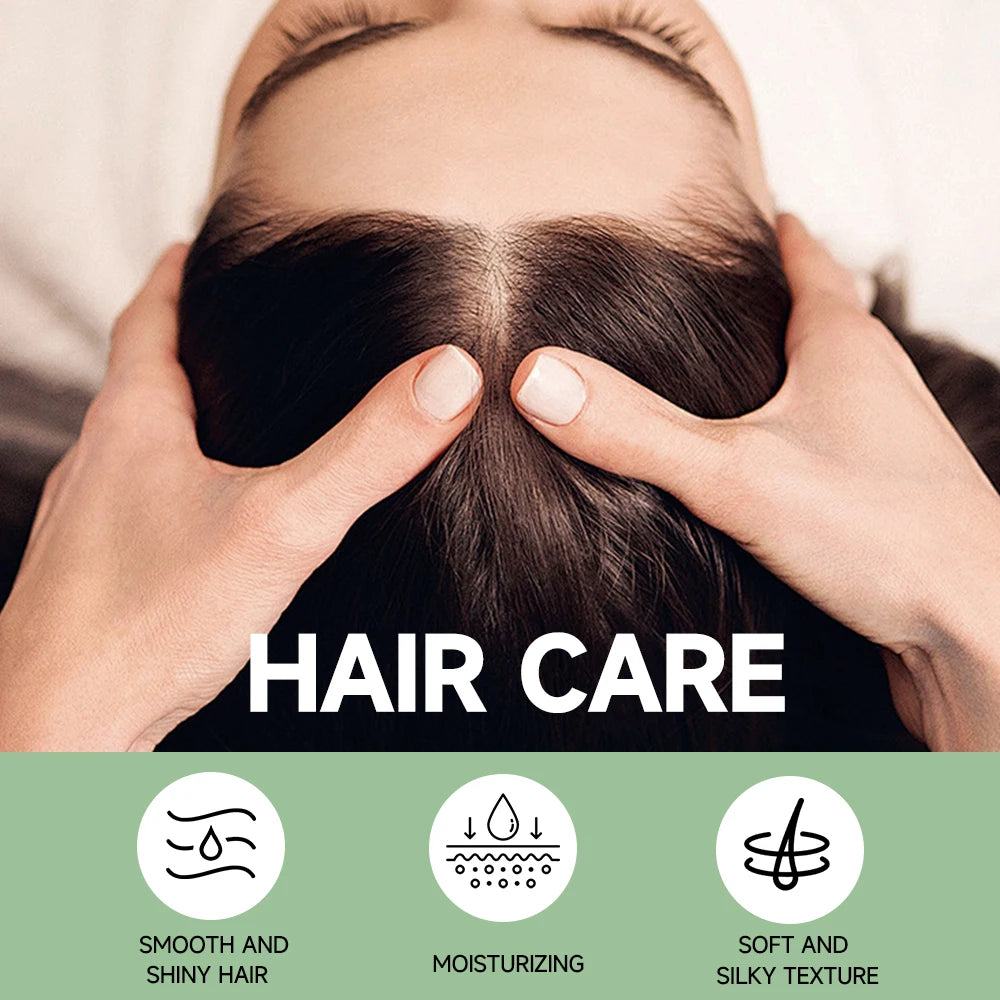 Rosemary Dense Hair Essential Oil Repair Hairs Damage Prevent Hair Loss Promotes Hair Growth Fights Dandruff Dry ScalpAdds Shine Quake
