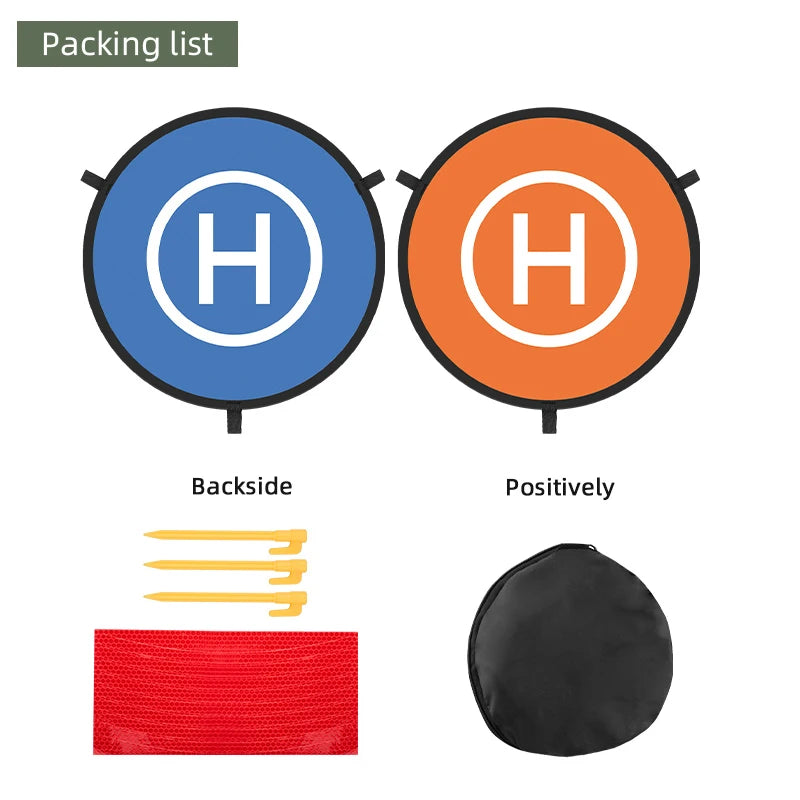 Drone Landing Pads Foldable Universal Drone Mat Quadcopters Accessories for DJI Mavic 3 MINI4PRO/Avata2/ DJI Air 3S/NEO Quake