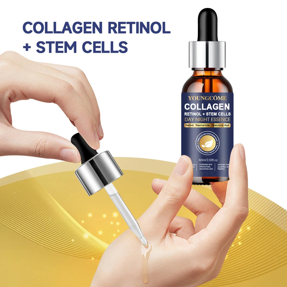 Retinol Facial moisturizing essence rich in collagen firming skin Reduces Wrinkles & Fine Lines Anti-Aging Face Skin Care 2025 Quake