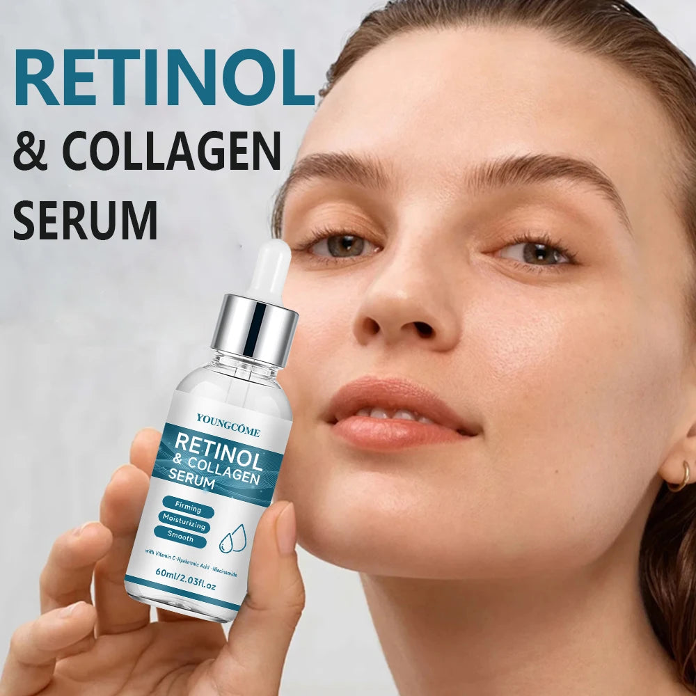 Retinol Serum Anti Wrinkle Face Firm Lifting Anti-Aging & Wrinkle Pore Shrink Moisturizing Collagen Facial Serum Skin Care Quake