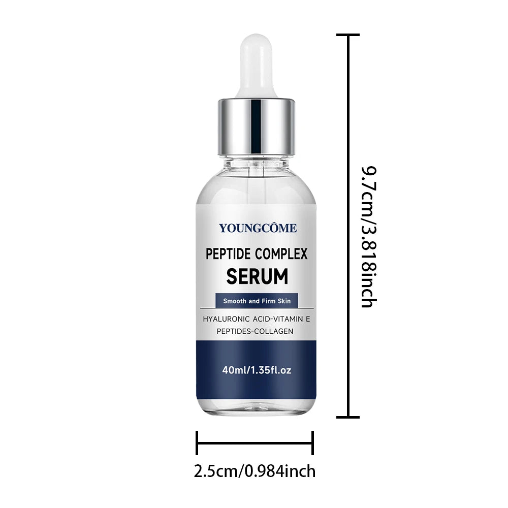 PEPTIDE COMPLEX SERUM for Face for Brightening Skin,Dark Spot Corrector Sensitive Skin Cell Regenerating Lifting Skincare40/60ml Quake 40ML