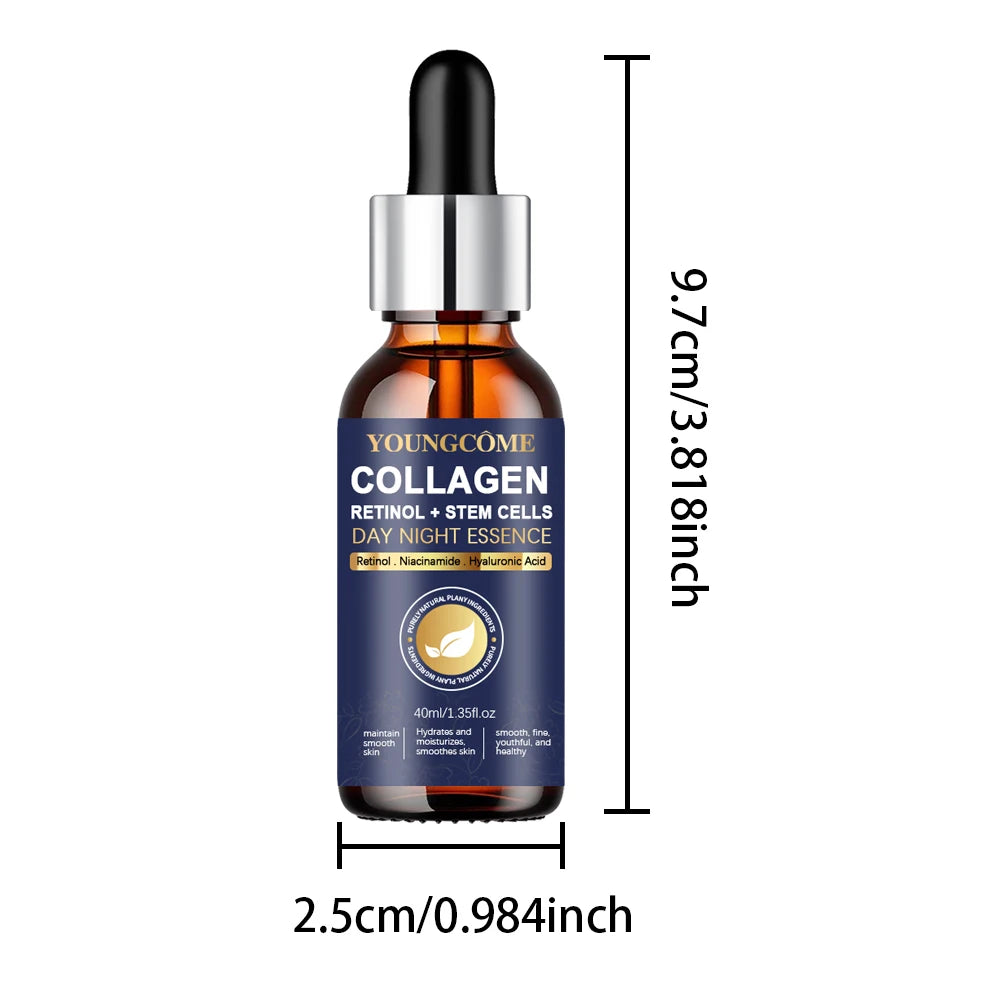 Retinol Facial moisturizing essence rich in collagen firming skin Reduces Wrinkles & Fine Lines Anti-Aging Face Skin Care 2025 Quake 40ml