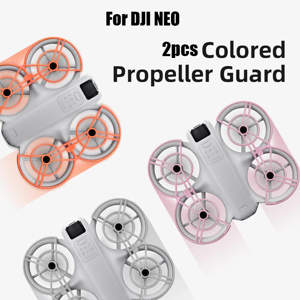 2pcs Propeller Guard For DJI Neo Quick Release Propeller Protective Ring Anti-collision Ring Protection Bracket Accessories Quake