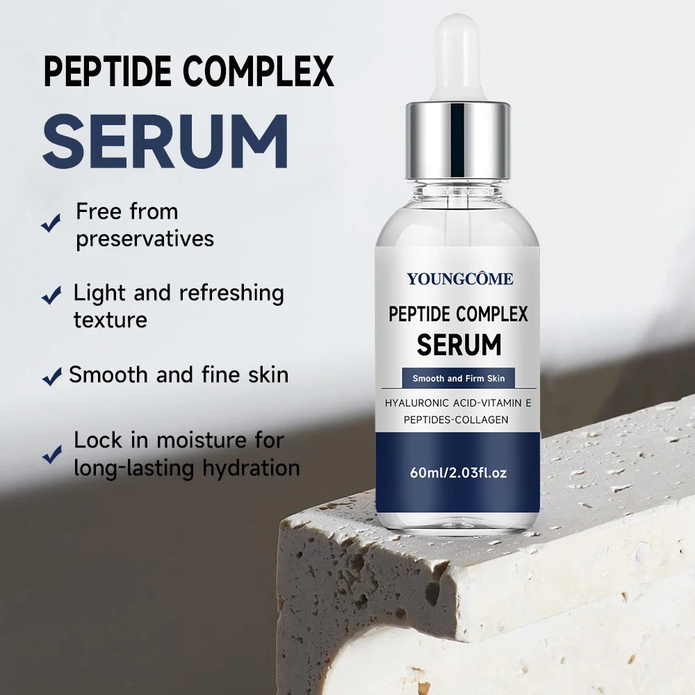 PEPTIDE COMPLEX SERUM for Face for Brightening Skin,Dark Spot Corrector Sensitive Skin Cell Regenerating Lifting Skincare40/60ml Quake