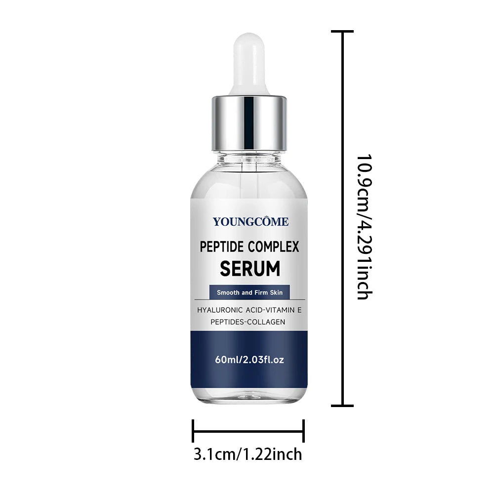 PEPTIDE COMPLEX SERUM for Face for Brightening Skin,Dark Spot Corrector Sensitive Skin Cell Regenerating Lifting Skincare40/60ml Quake 60ML