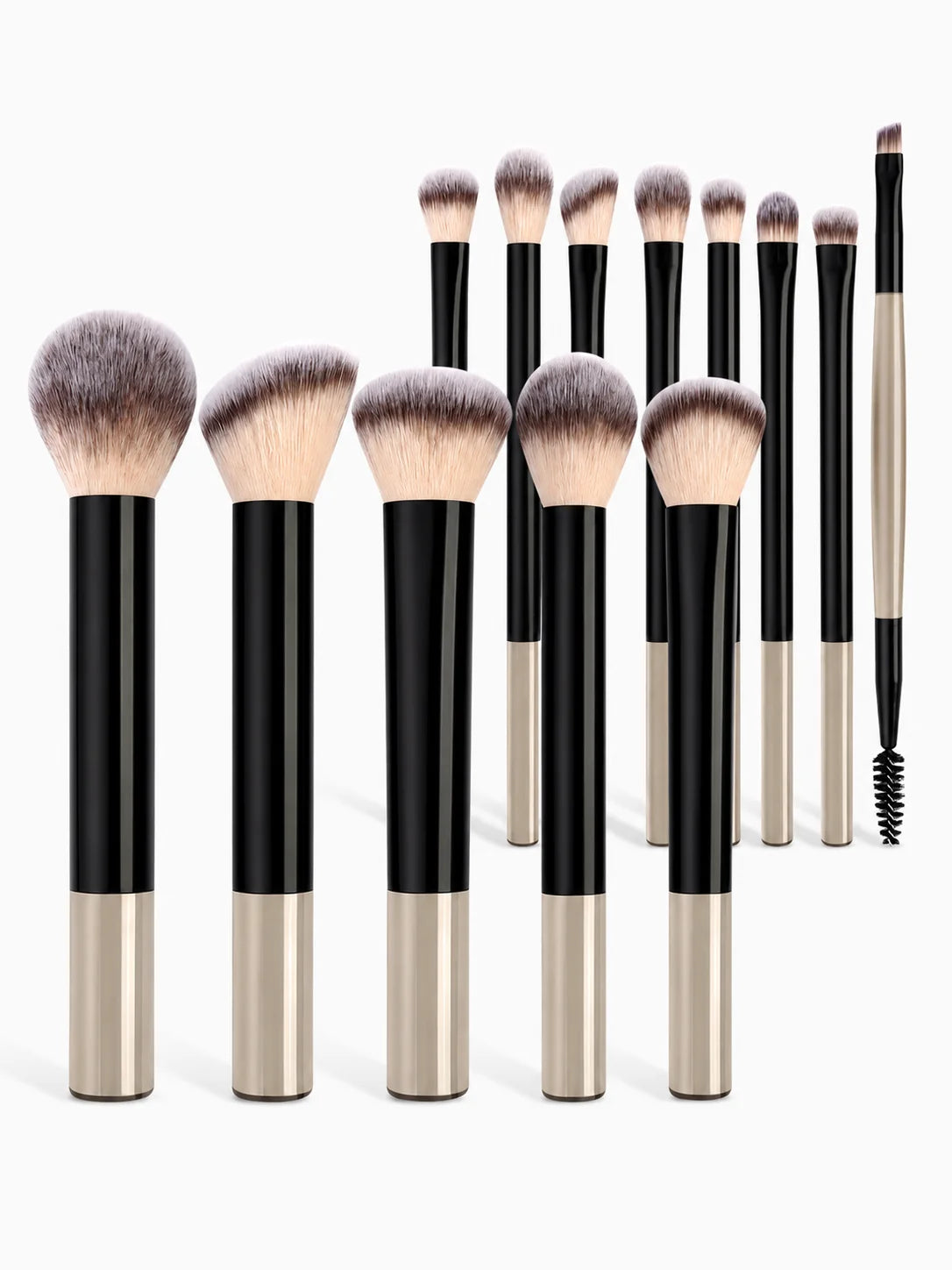 13/18/23Pcs Professional Makeup Brush Set, Soft Foundation, Blush, Powder, Eyeshadow & Mascara Brushes, Multi-Functional Cosmeti Quake 13 Pcs
