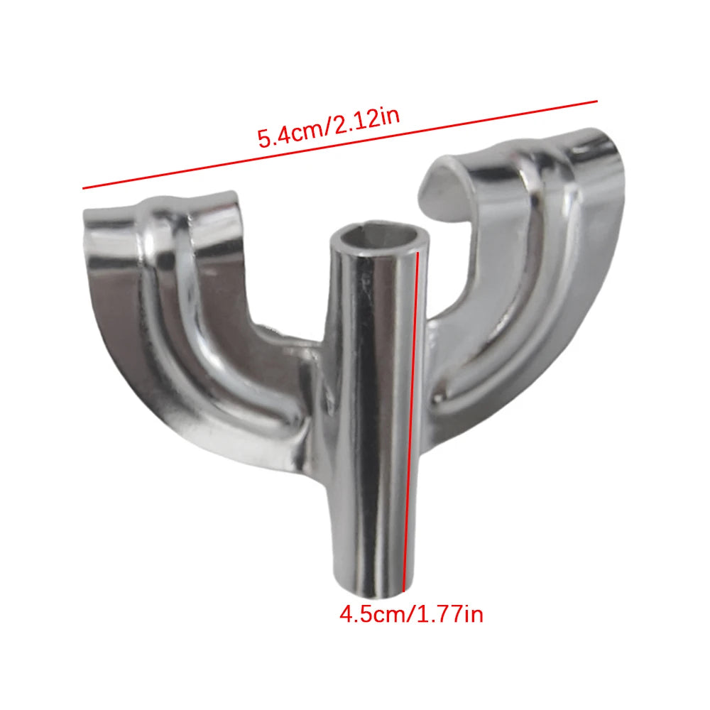 10PCS Bass Drum Claw Hook Metal Drum Hook Drum Lug Claw Hook for Bass Drum Percussion Instrument Replacement Quake