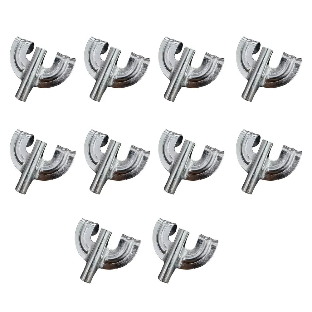 10PCS Bass Drum Claw Hook Metal Drum Hook Drum Lug Claw Hook for Bass Drum Percussion Instrument Replacement Quake 10pcs