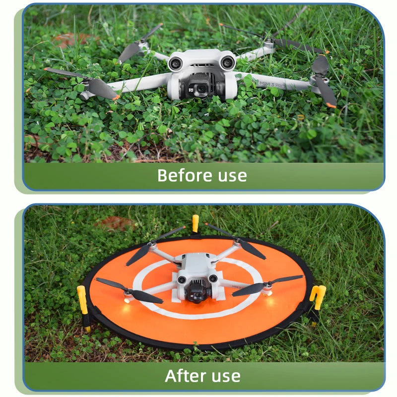 Drone Landing Pads Foldable Universal Drone Mat Quadcopters Accessories for DJI Mavic 3 MINI4PRO/Avata2/ DJI Air 3S/NEO Quake