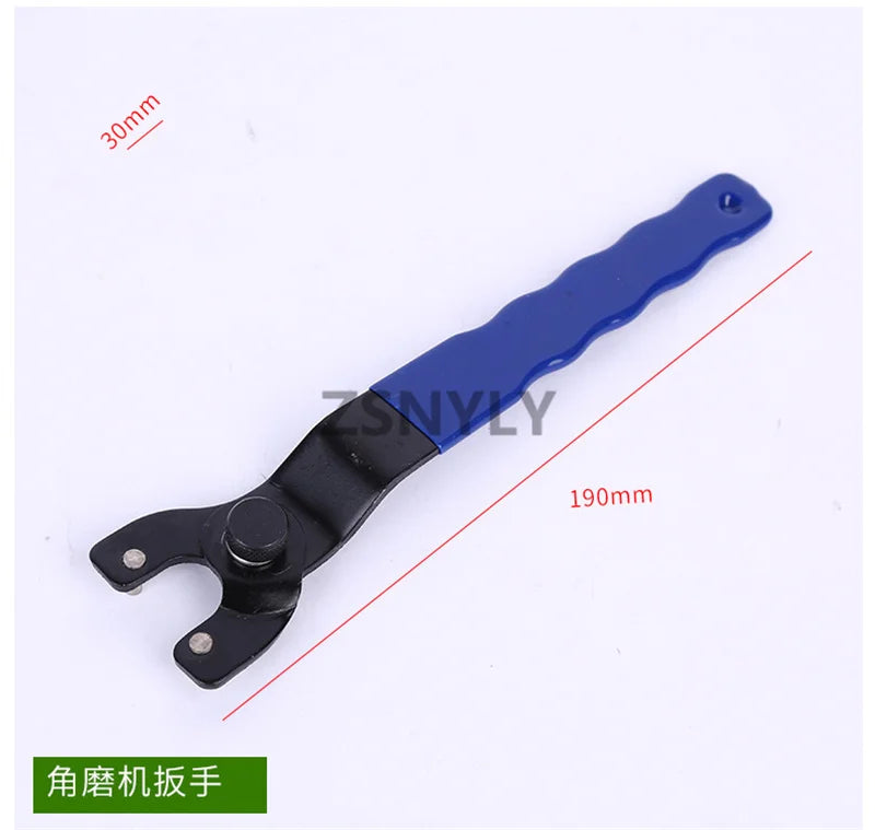 Adjustable Angle Grinder Key Pin Spanner Plastic Handle Pin Wrench Spanner Home Wrenches Repair Tools for repair Quake