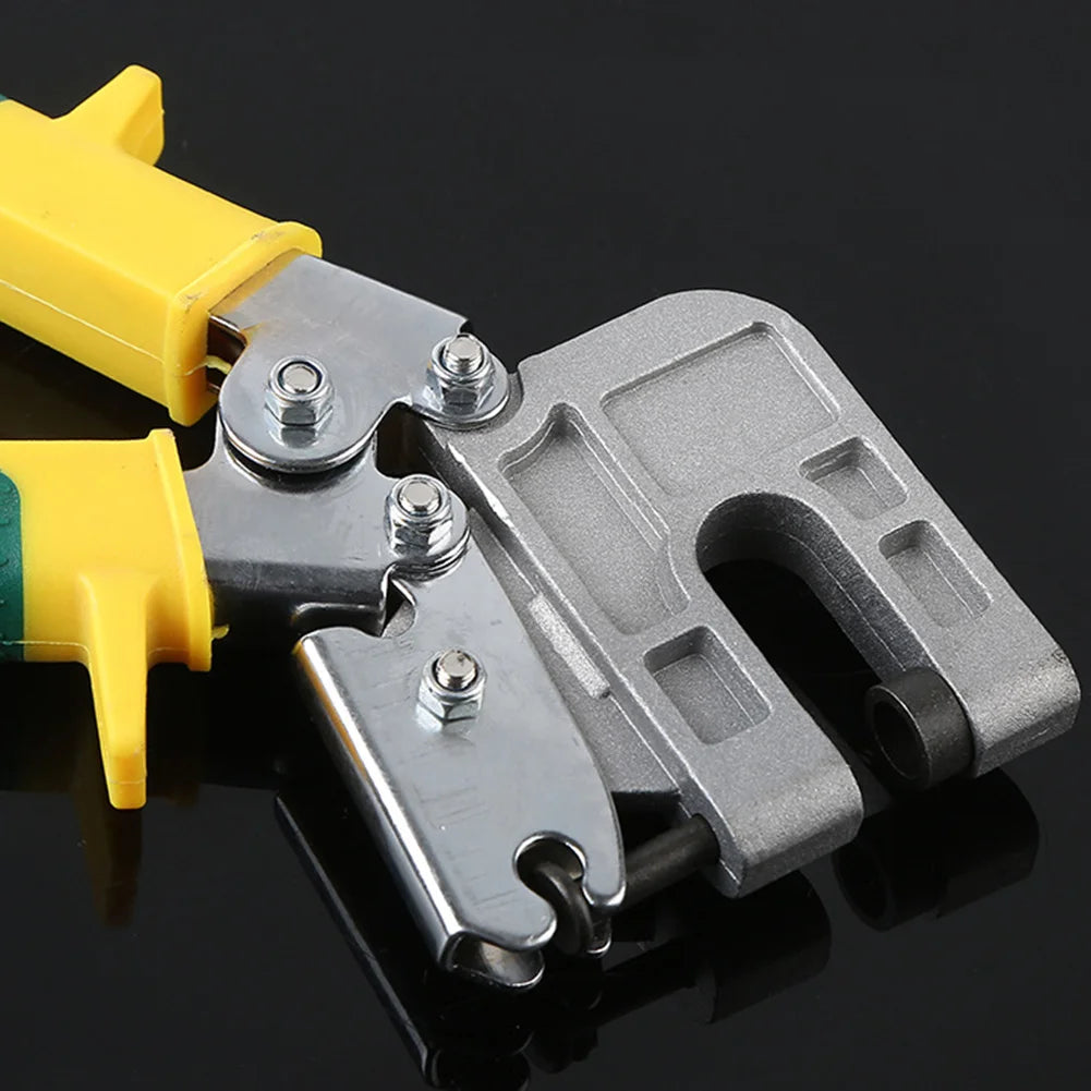 Metal Plaster Board Stud Crimpers Partition Lock Punch Pliers Installation Fastening Ceiling Joiner TPR Handle Non-Slip Drywall Quake