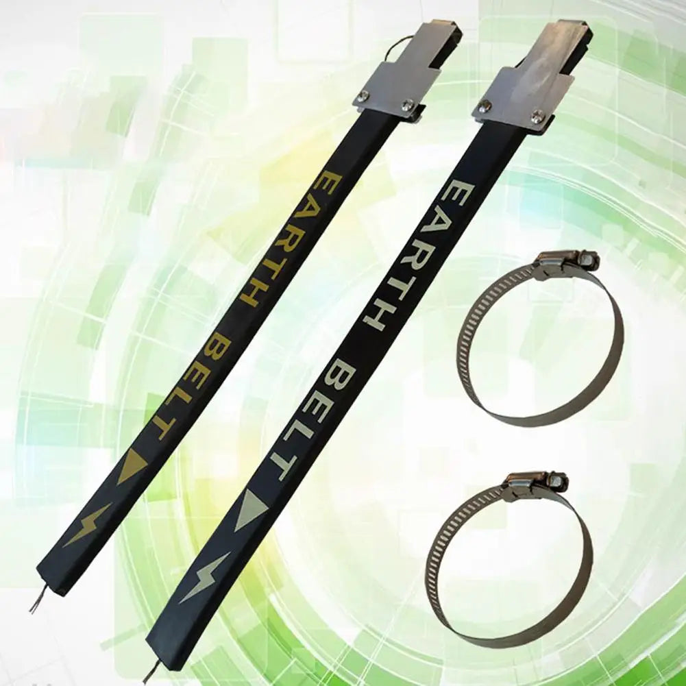 Adjustable Car Anti Static Strip Earth Belt Ground Wire Strap Vehicle Safe Driving Tool Exhaust Pipe Car Reflective Strips Quake