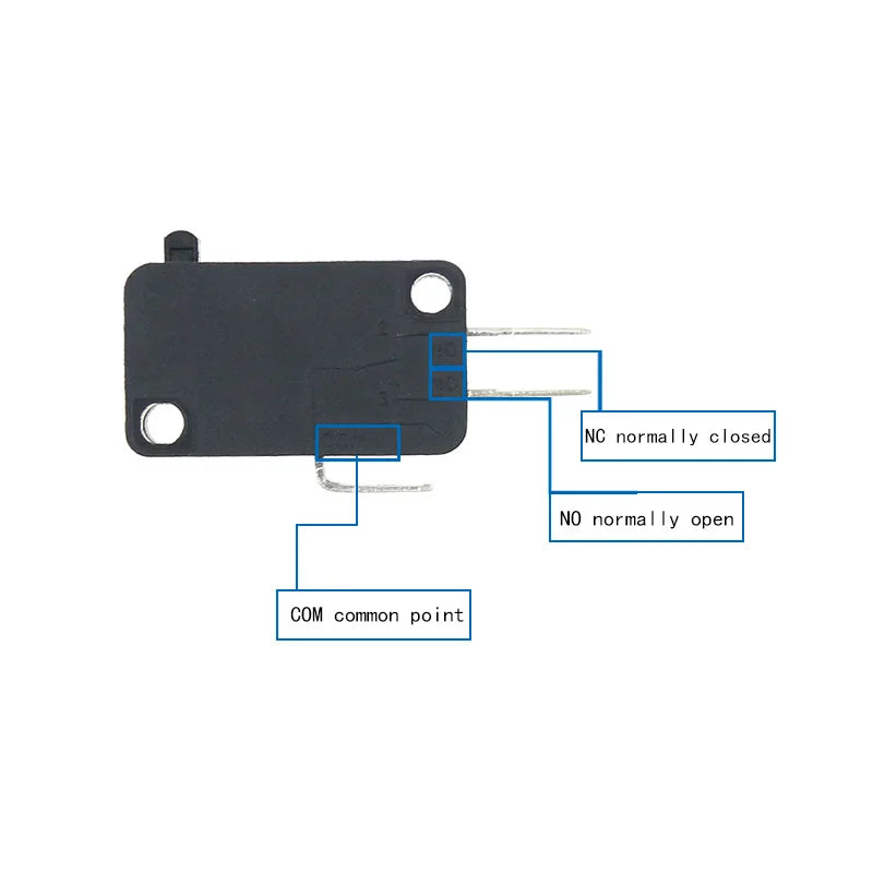 1PCS Micro Limit Switch CHZJTTDQ V-15.V-151.V-152.V-153.V-154.V-155.V-156.-1C 25 Travel Switch Limit Switch Silver Contact Quake