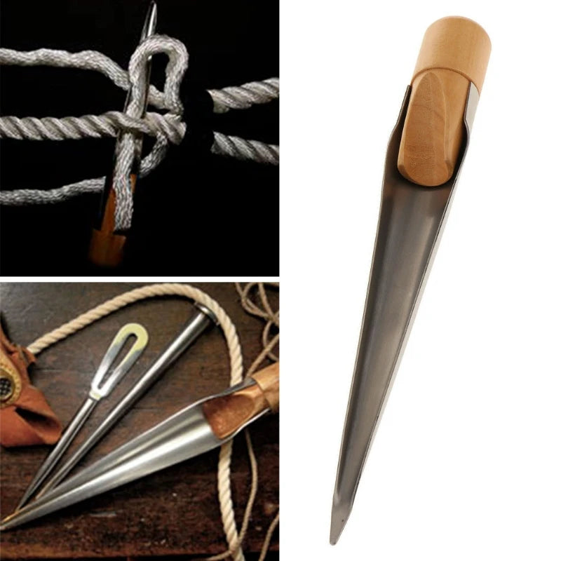 Marine Ropeworke Splicing Spike Stainless Steel 170/280/390mm Grip Rope Threader Marine Tools Boat Yacht Cabin Hardware Supplies Quake