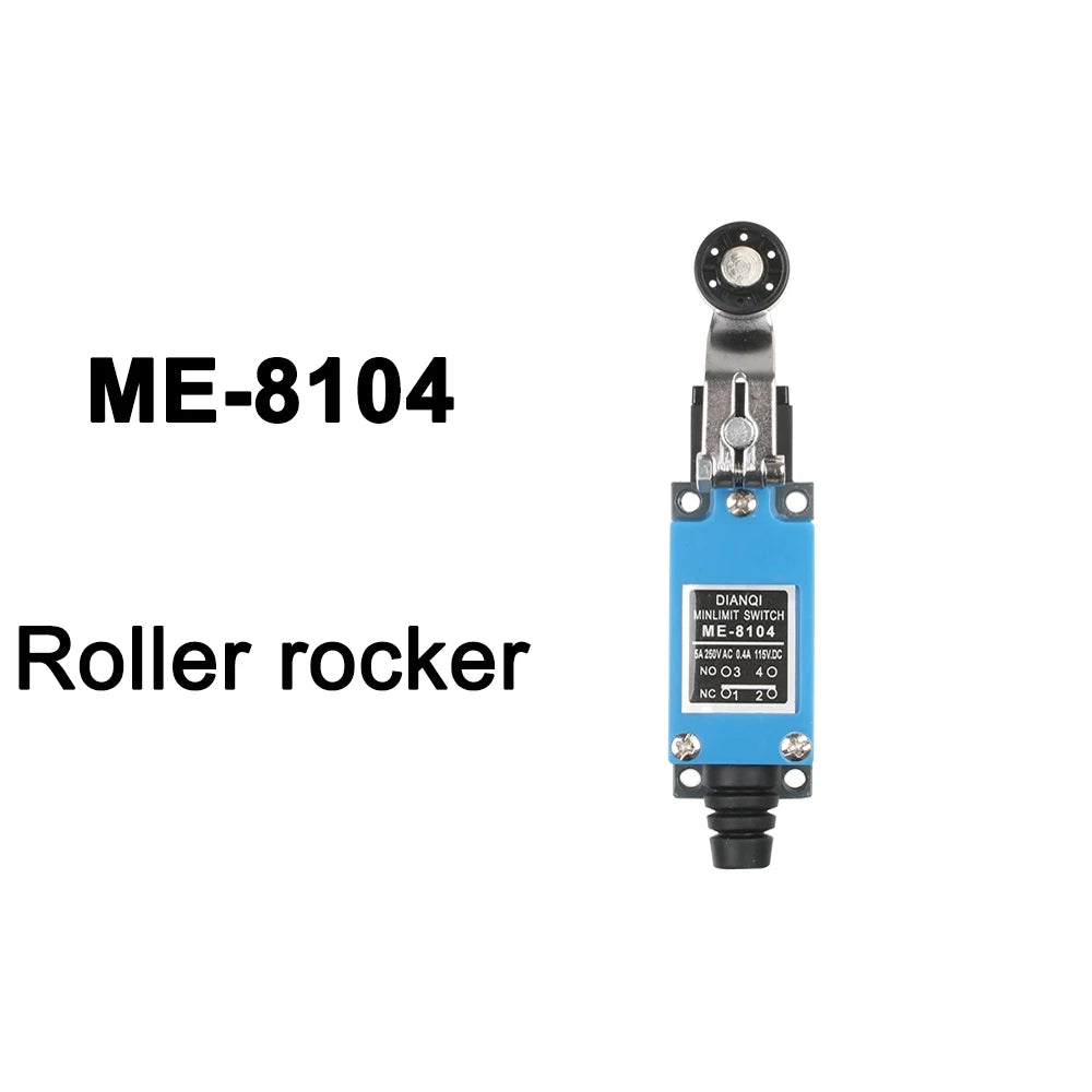 ME limit switches ME-8108 8104 8107 8169 8166 8111 9101 limit switch Rotary Adjustable Roller Lever Arm Mini Limit Switch Quake 8104 1pc