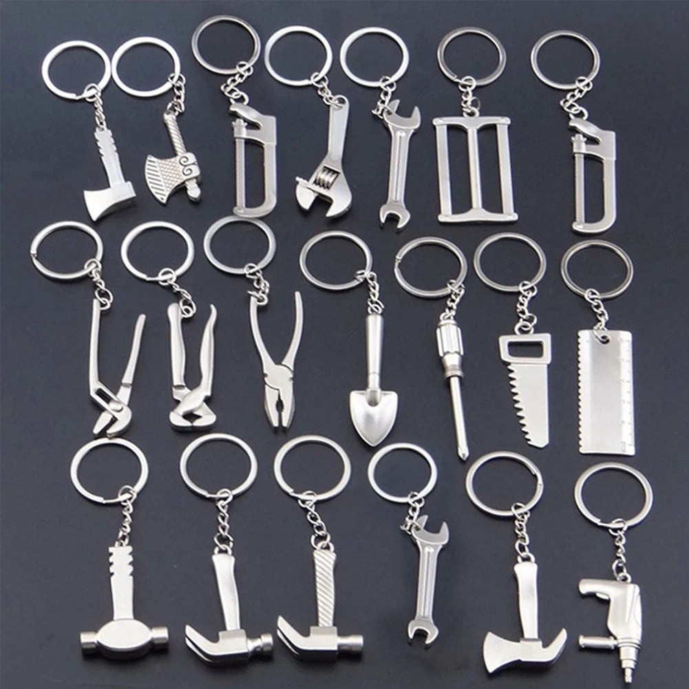 Car Key Rings Creative Tool Style Wrench Spanner Key Chain Car Bag Keyring Metal Keychain Gift Quake