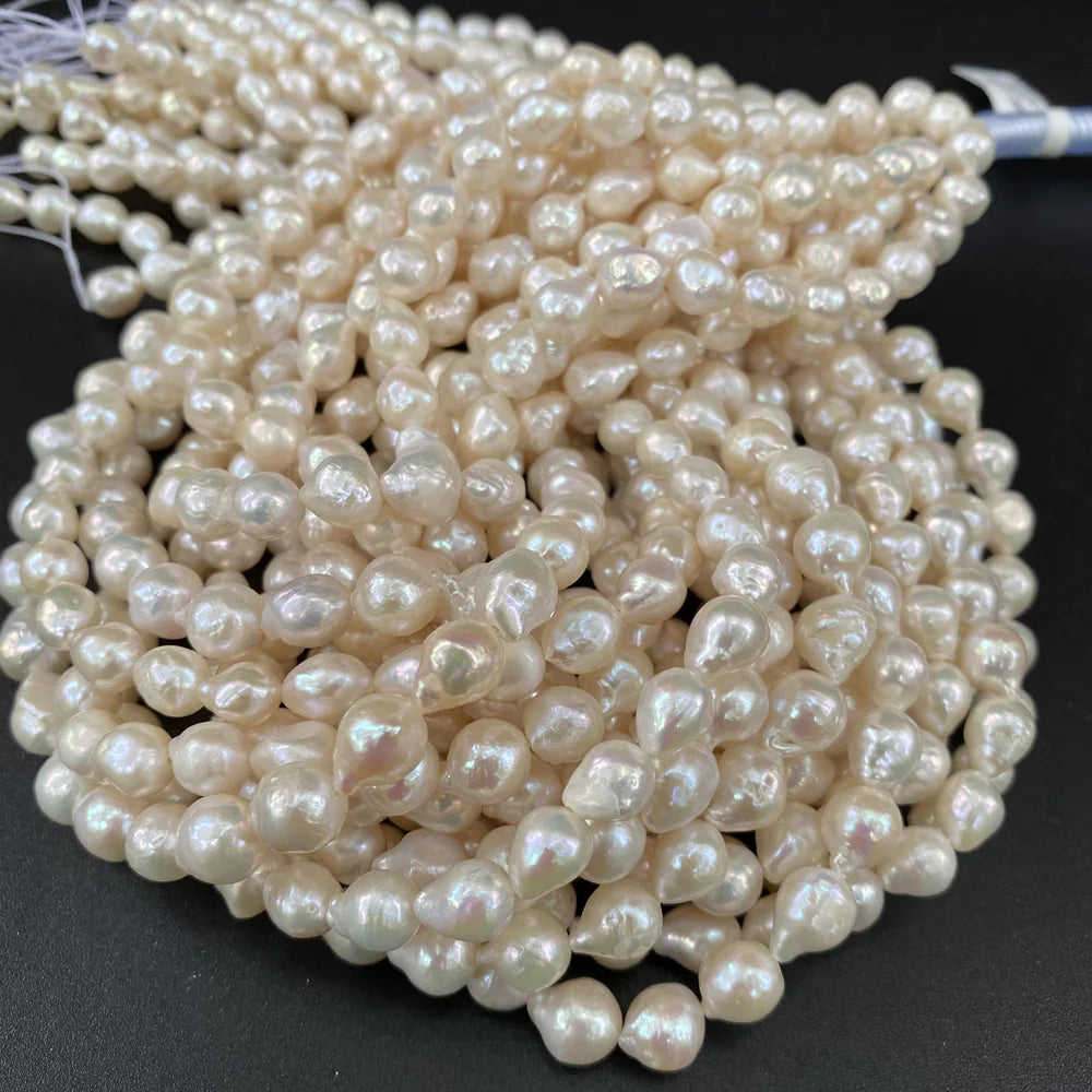 Natural Freshwater Pearl Irregular Punch Loose Beads For Jewelry Making DIY Bracelet Earrings Necklace Anklet Accessory Quake