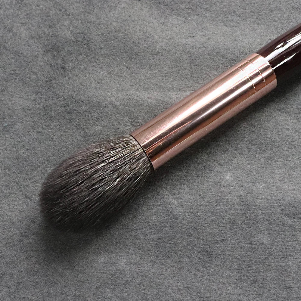CT Brand Powder Sculpting Brush High Quality Squirrel & Goat Hair Soft Tapered Highlighter Powder Makeup Brush with Box Quake