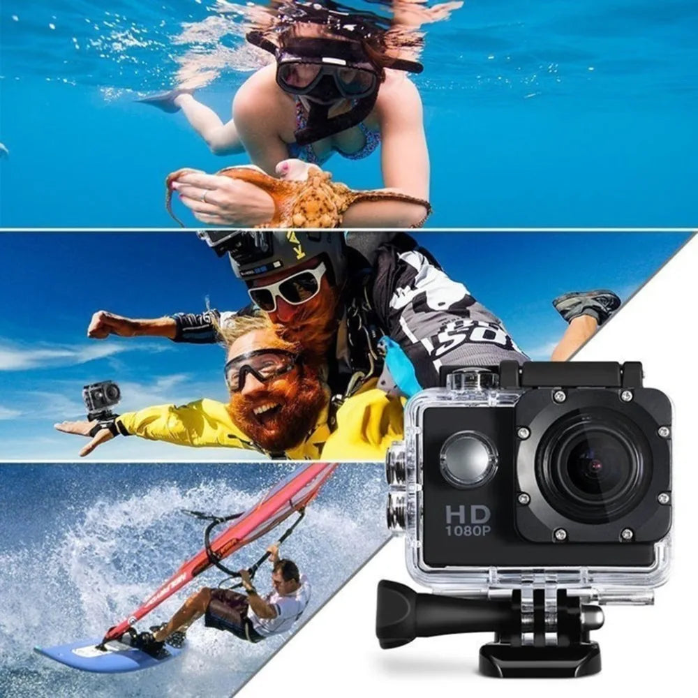 SJ400 1080P HD Shooting Waterproof Digital Video Camera COMS Sensor Wide Angle Lens Camera For Swimming Diving for Drop Shipping Quake
