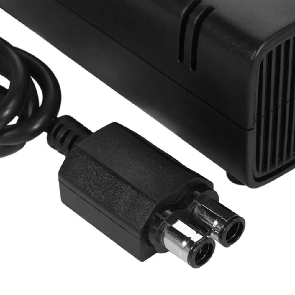 Mini Sealed AC Brick Adapter Power Supply for Microsoft for Xbox 360 Slim With Charger Cable 135W Universal 110-220V EU Plug Quake