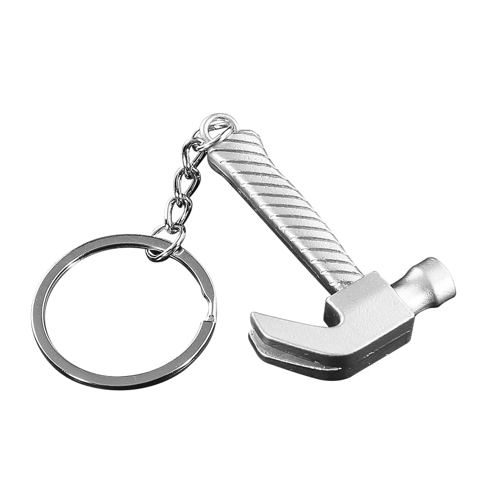 Car Key Rings Creative Tool Style Wrench Spanner Key Chain Car Bag Keyring Metal Keychain Gift Quake Style 5