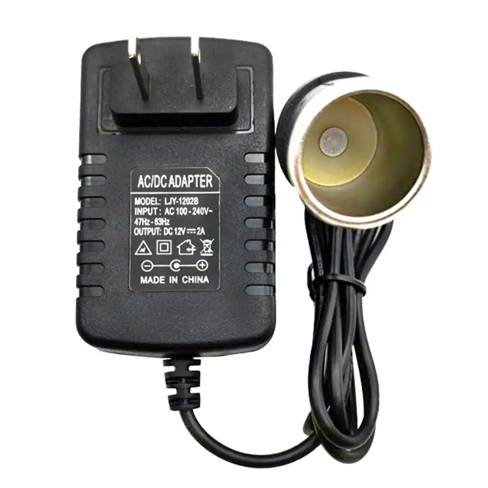 Household 110-220V AC to 12V DC Car Cigarettes Lighter Adapter Socket Converter Car Accessories Quake