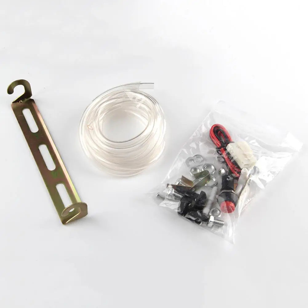 Universal 12V Pump Car Auto Windscreen Washer Bottle Bag Kit Cleaning Window Repair Tool Quake