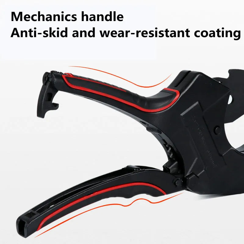 PPR Water Pipe Scissors PVC Pipe Cutter Blade Labor-saving Ratchet Pipe Cutter Line Pipe Cutter Cutting Replaceable Blade Quake