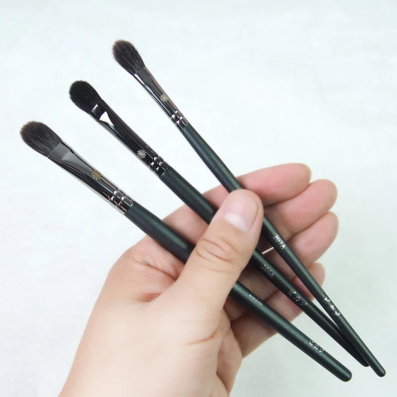 P Series Pro Eye Blending Brush #205A 206A 207A Soft Squirrel Goat Hair Mixed Medium Big Eyeshadow Brush Blender Makeup Brush Quake