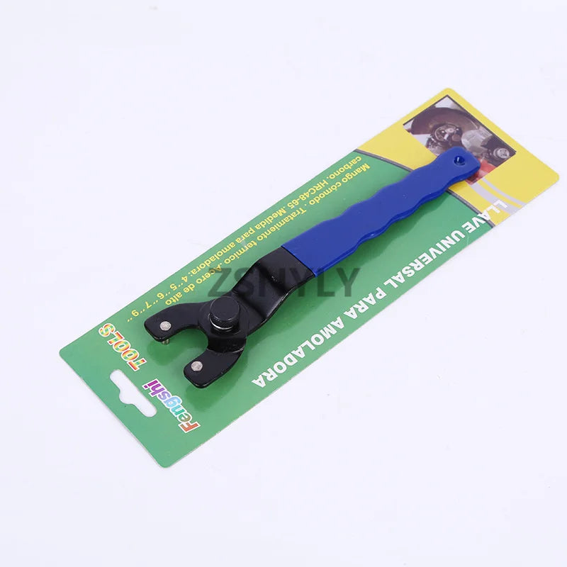 Adjustable Angle Grinder Key Pin Spanner Plastic Handle Pin Wrench Spanner Home Wrenches Repair Tools for repair Quake