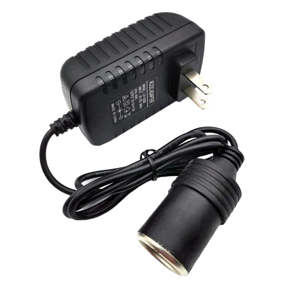 Household 110-220V AC to 12V DC Car Cigarettes Lighter Adapter Socket Converter Car Accessories Quake