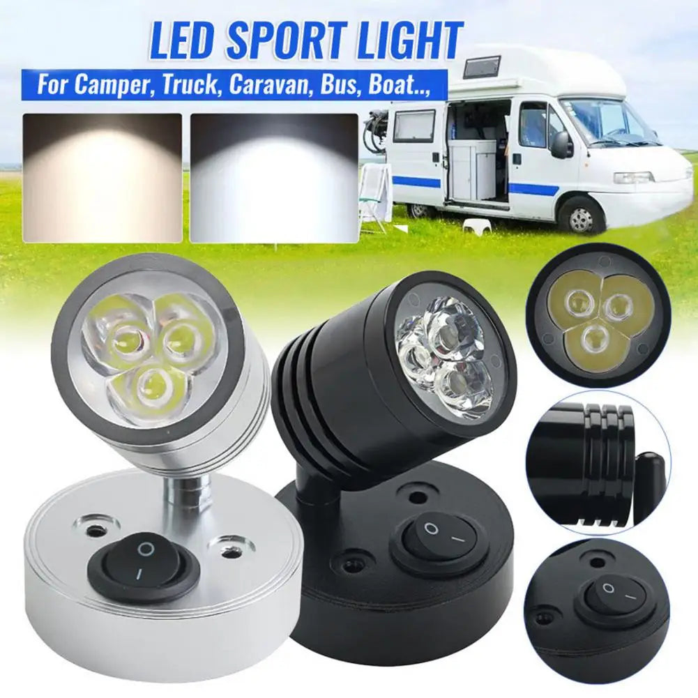 Practical Wall Spotlight Convenient White Light Interior Spot Light Battery Operated Wireless Spotlight Quake