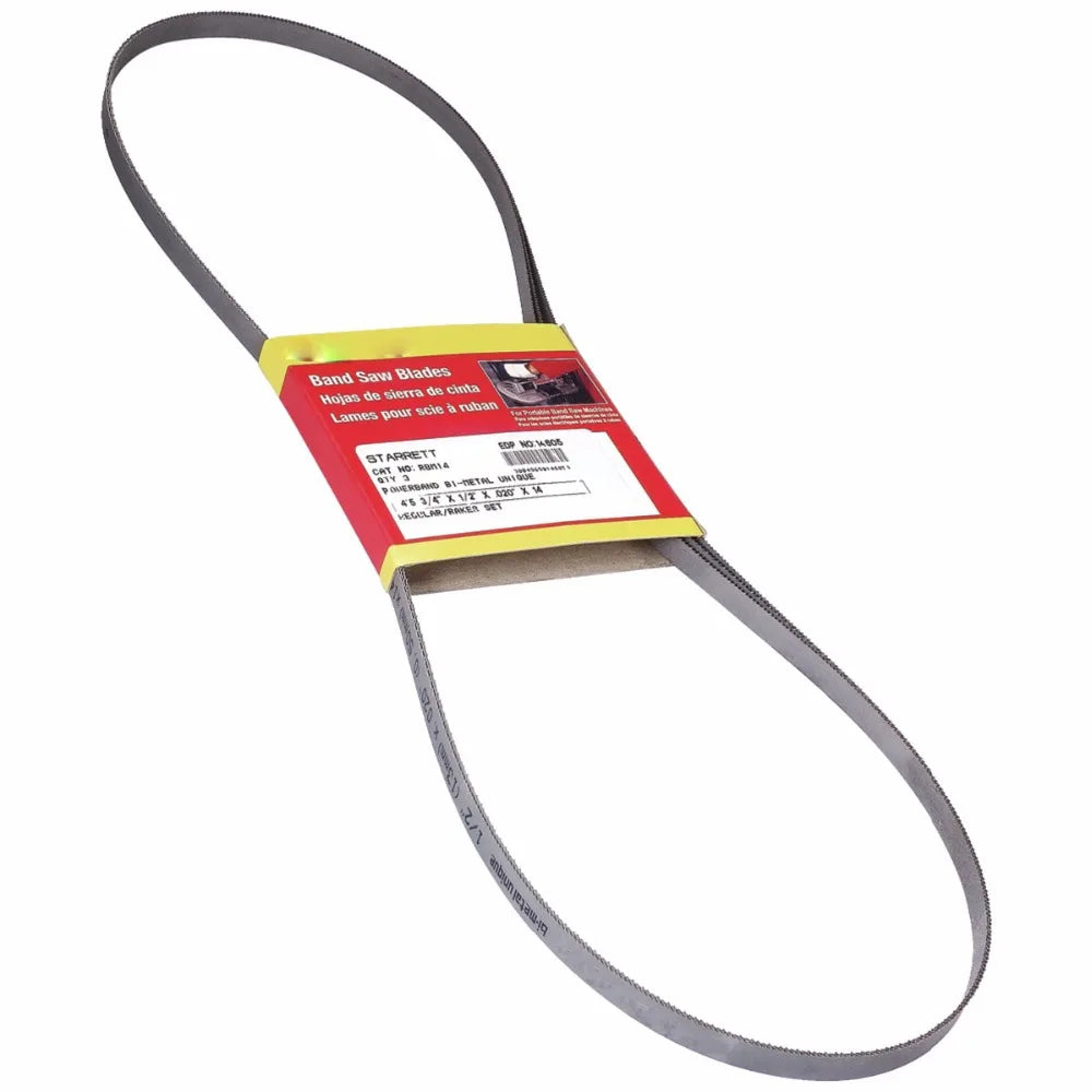 1638mm X 13mm Top Quality Metalworking 64.5" X 1/2" X 0.25" X 14tpi Bimetal Metal Cutting Band Saw Blade M42 Power Saw Wood Quake