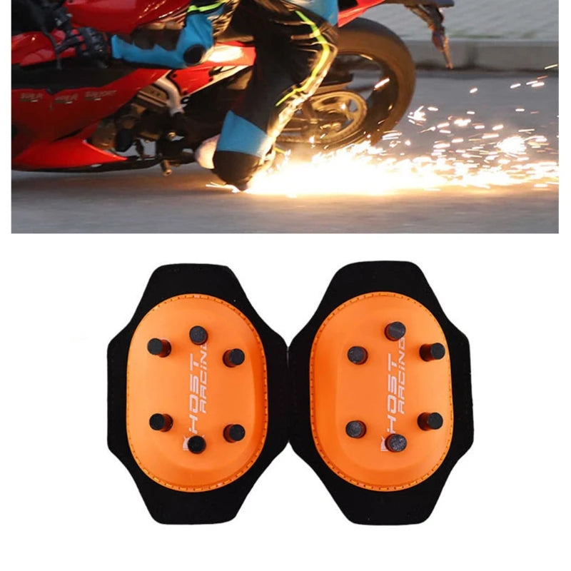 Bending Artifact Grinding Bag 2Pcs Motorcycle Knee Pads Protector Slider Spark Maker Comfortable Knees Protector Quake