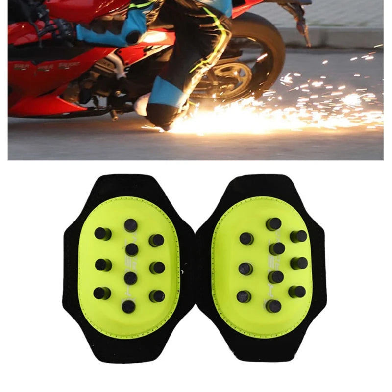 Bending Artifact Grinding Bag 2Pcs Motorcycle Knee Pads Protector Slider Spark Maker Comfortable Knees Protector Quake GN-20