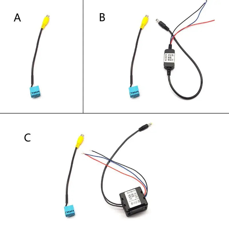 H8WE Car RCA Rear View Camera Plus Timer Relay Delay Filter Rectifier RCD330 PQ MIB RCA Conversion Cable Adapter Accessories Quake