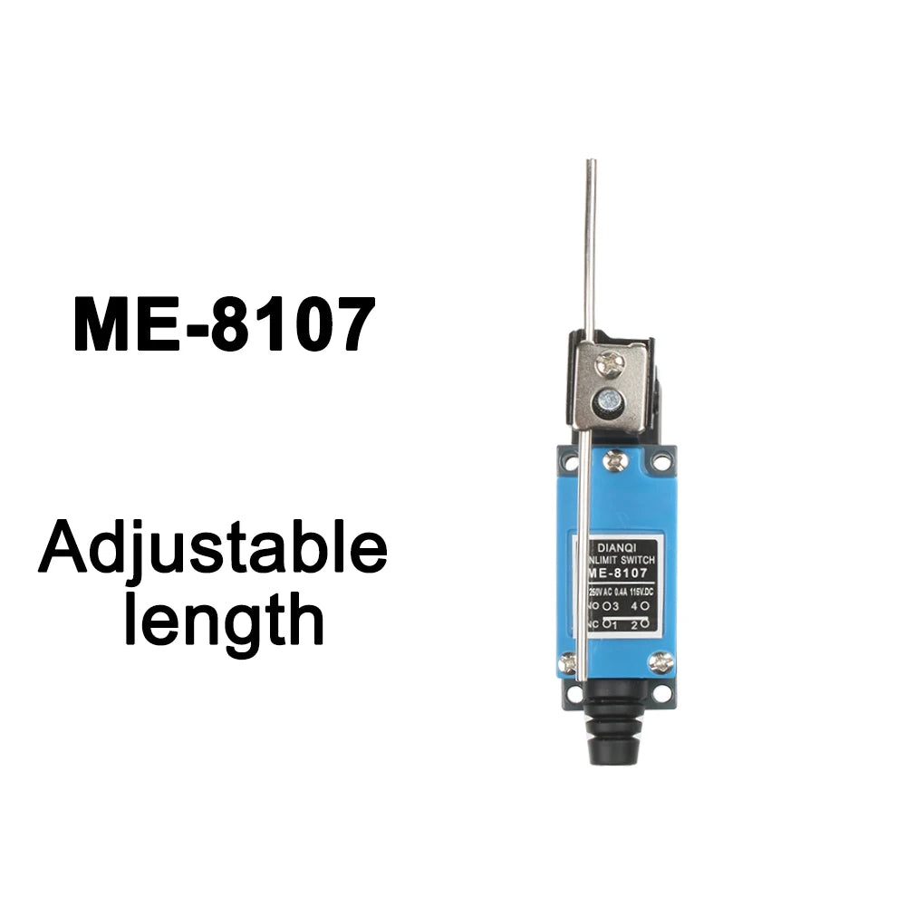 ME limit switches ME-8108 8104 8107 8169 8166 8111 9101 limit switch Rotary Adjustable Roller Lever Arm Mini Limit Switch Quake 8107 10pcs