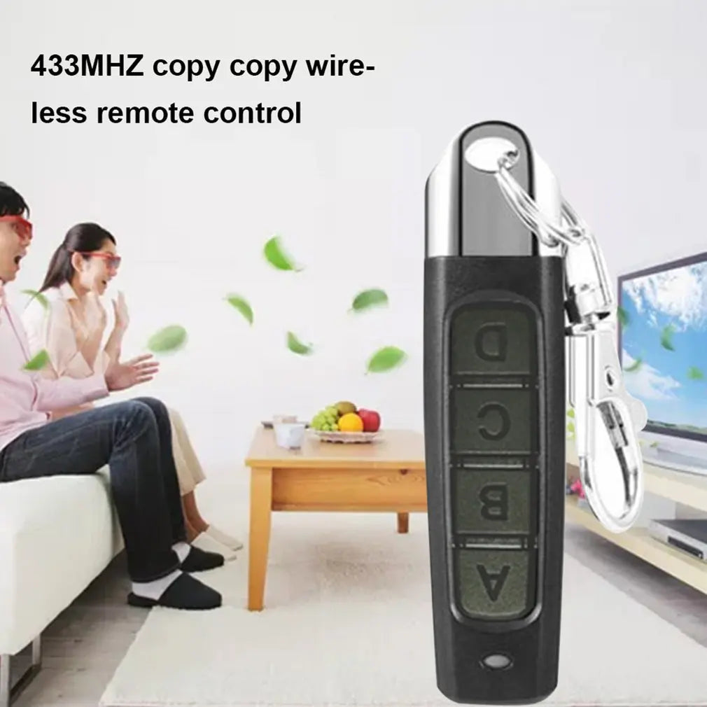 433MHZ 433.92mhz Remote Control Garage Gate Door Opener Remote Control Duplicator Clone Learning Rolling Code Quake