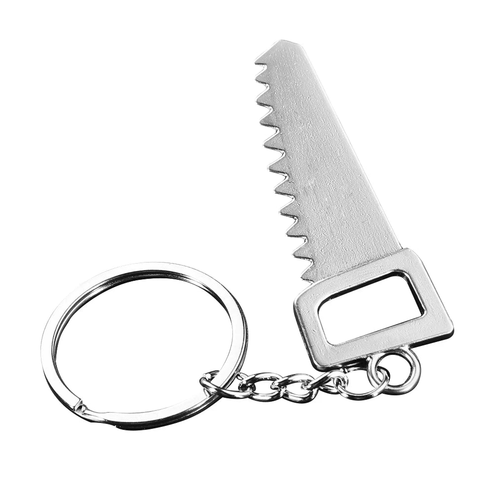 Car Key Rings Creative Tool Style Wrench Spanner Key Chain Car Bag Keyring Metal Keychain Gift Quake Style 6