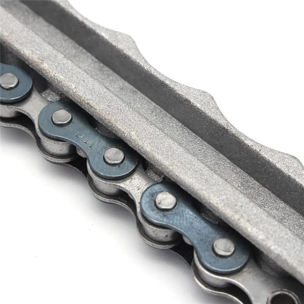 Portable Oil Filter Wrench Aluminum Alloy Handle Chain Oil Filter Wrench Spanner Remover Tool Quake
