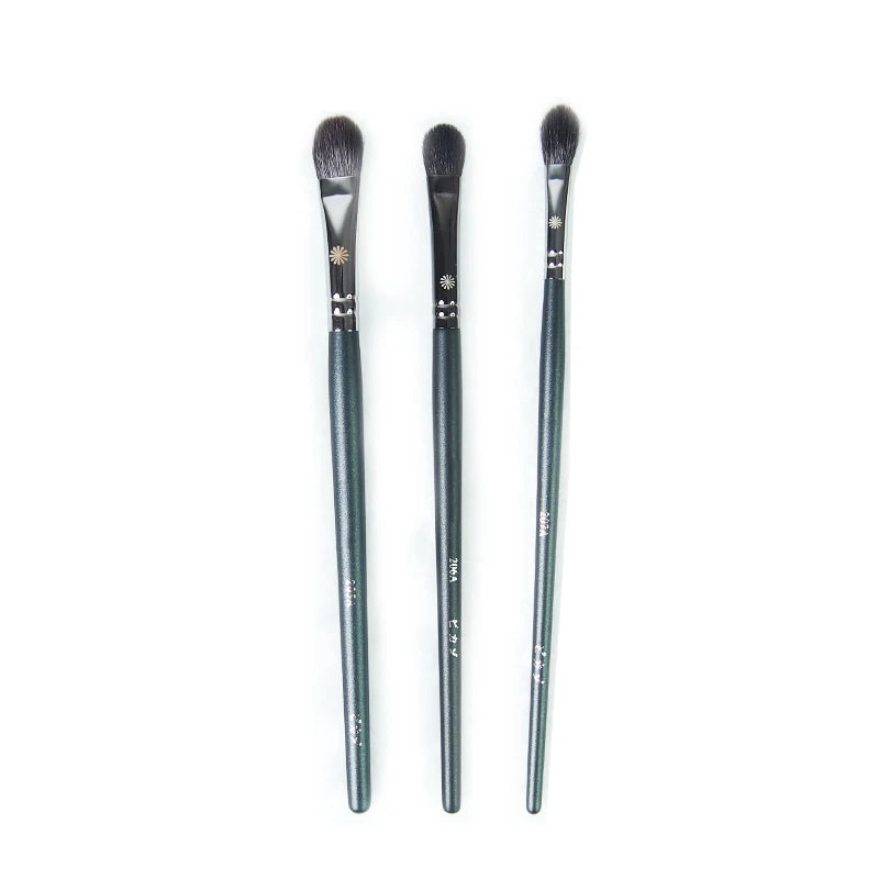 P Series Pro Eye Blending Brush #205A 206A 207A Soft Squirrel Goat Hair Mixed Medium Big Eyeshadow Brush Blender Makeup Brush Quake