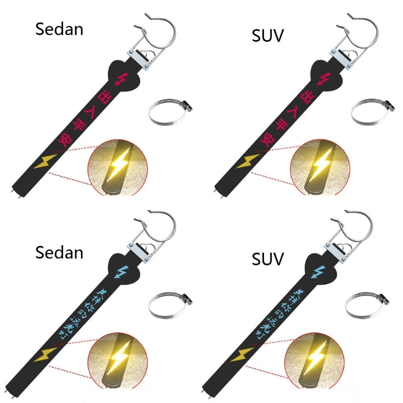 Car Anti Static Suv Vedan Strap Electrostatic Belt with Single Copper Wire Avoid Antistatic Car Electrostatic Belt Canceller Quake
