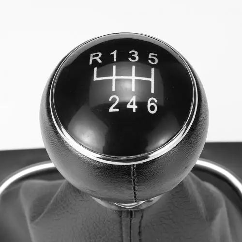 New 5/6 Speed Gear Shift Knob Boot Gaiter Cover for Golf MK5 MK6 2005 2014 Quake 6 Speed