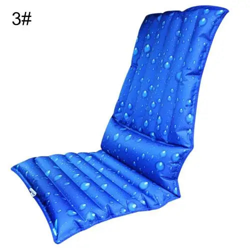 Fashion Summer Car Seat Office Chair Cooling Cushion Water Injection Ice Pad Automobiles Seat Cover Quake 3