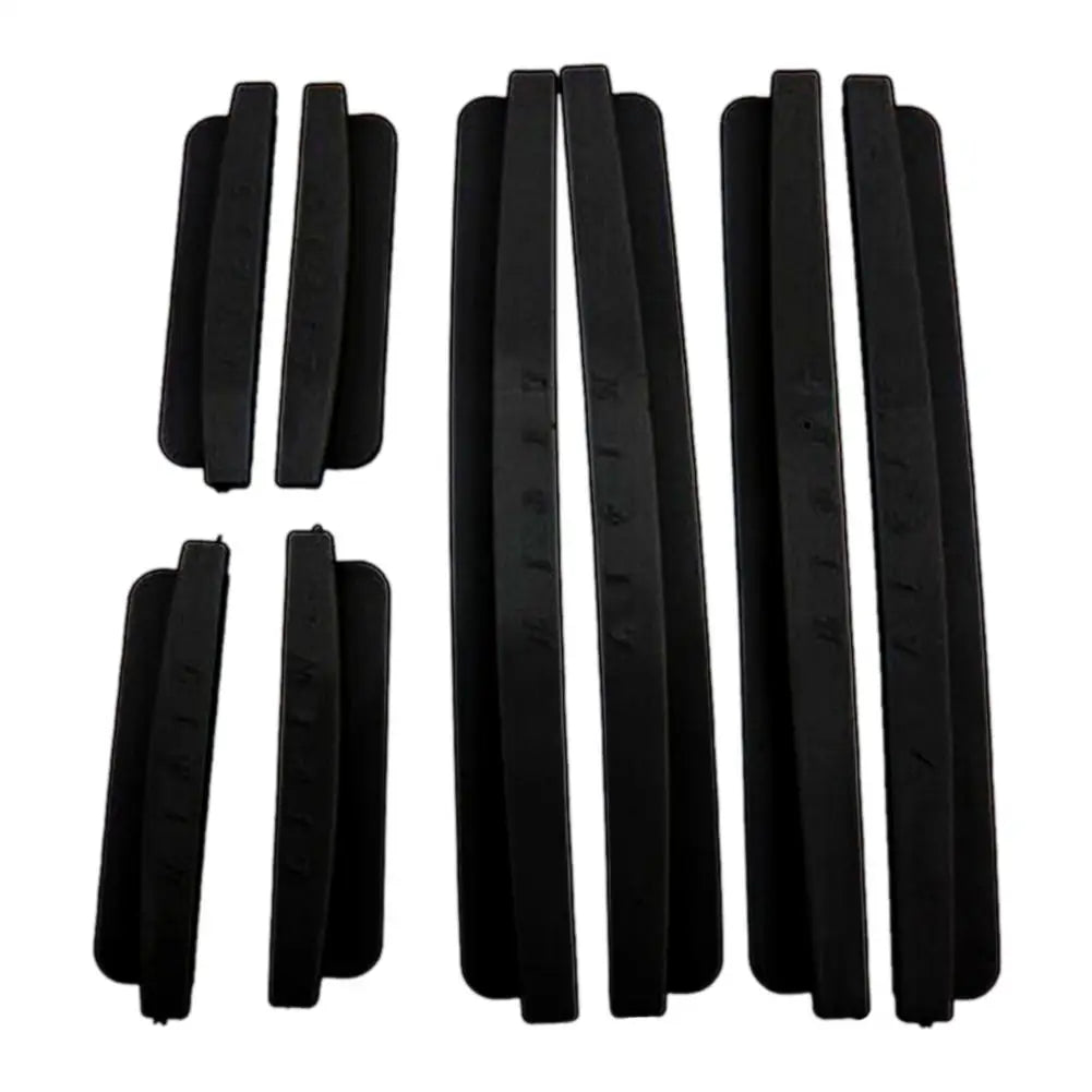 8Pcs Universal Auto Door Edge Bumper Guard Protector Cover Moulding Trim Strip Car Styling Accessories Quake