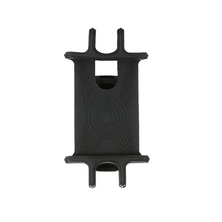 Universal stroller Baby Stroller Accessories Silicone Phone Holder Mobile Phone Holder for pram Moto Bicycle GPS Mount Bracket Quake Black