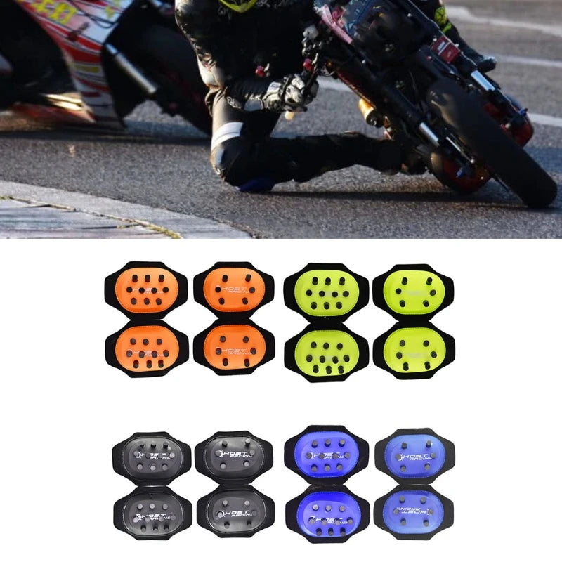 Bending Artifact Grinding Bag 2Pcs Motorcycle Knee Pads Protector Slider Spark Maker Comfortable Knees Protector Quake